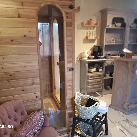 O Rendez-vous De La Baie-salle De Bien-etre- Sauna-balneo 펜션 *
